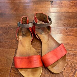 Miz Mooz Women's Red Sandals